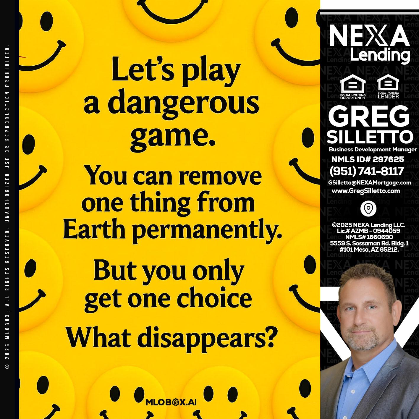 LETS PLAY - Greg Silletto -Business Development Manager