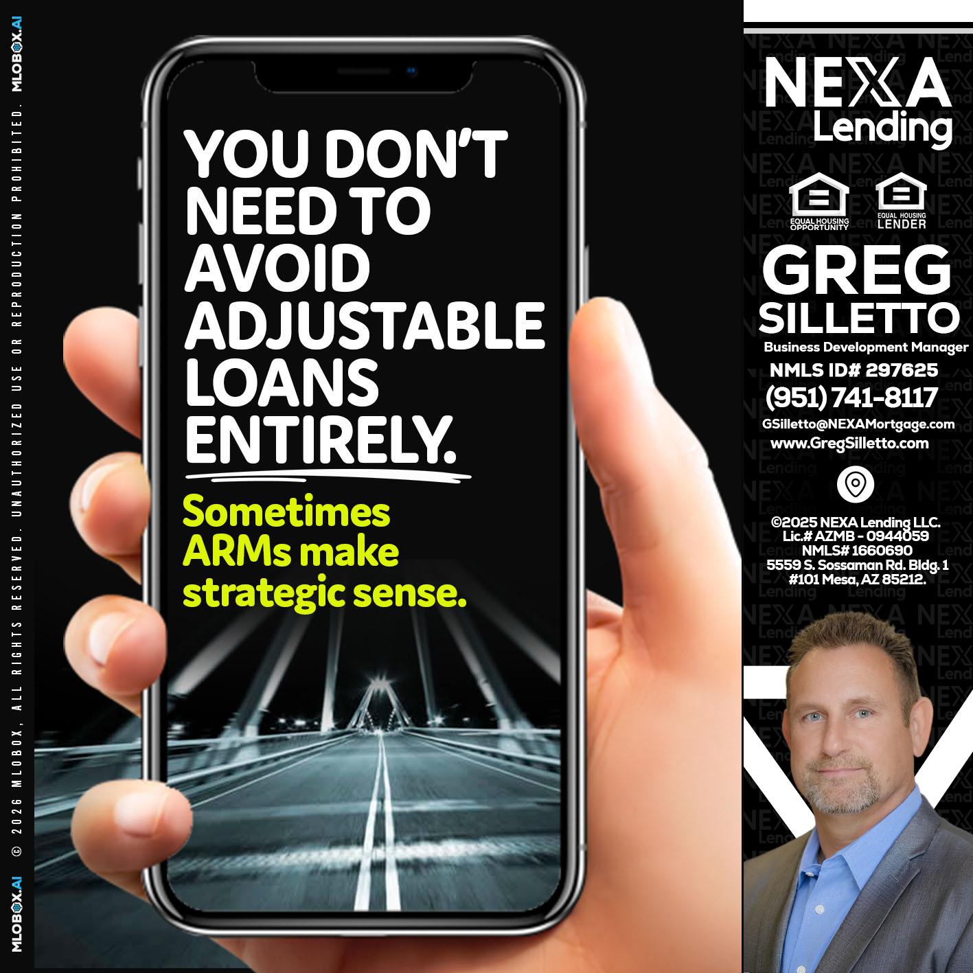 YOU DONT NEED - Greg Silletto -Business Development Manager
