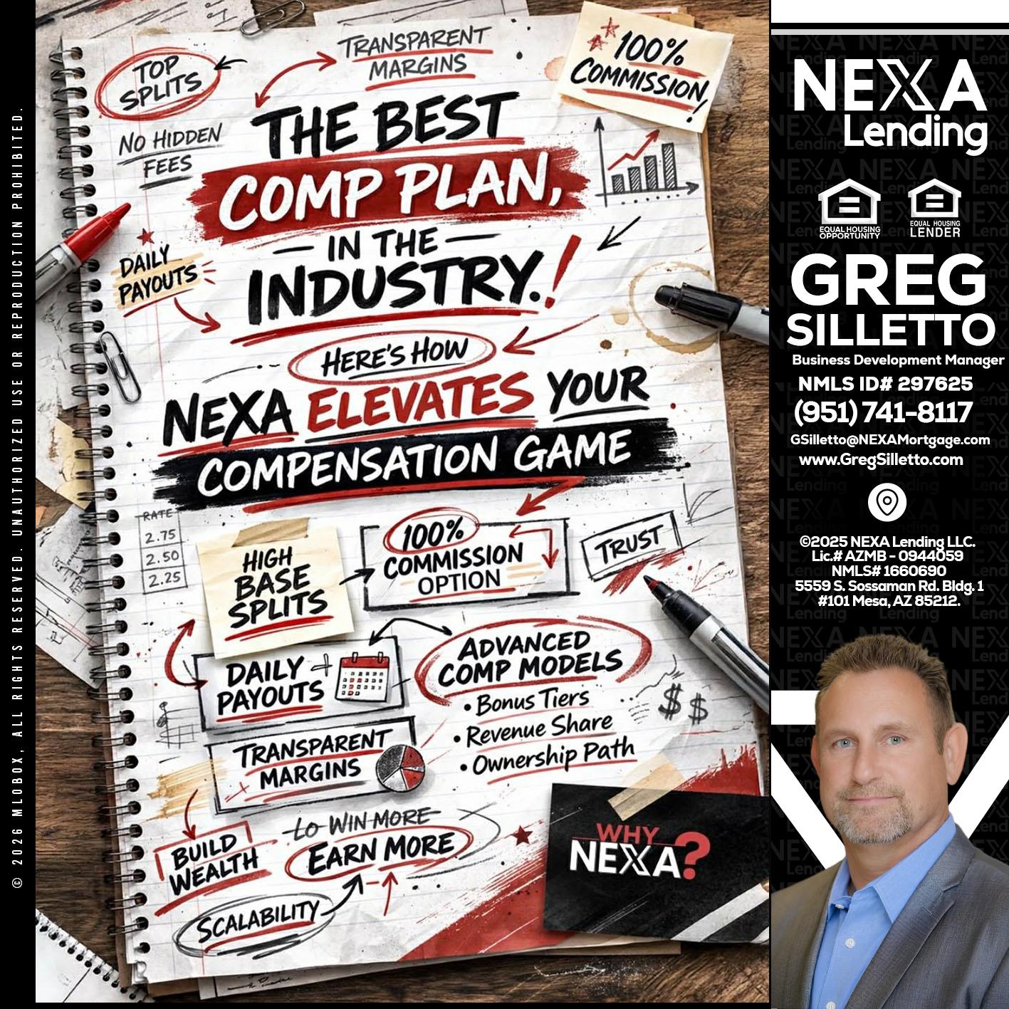 THE BEST COMP - Greg Silletto -Business Development Manager