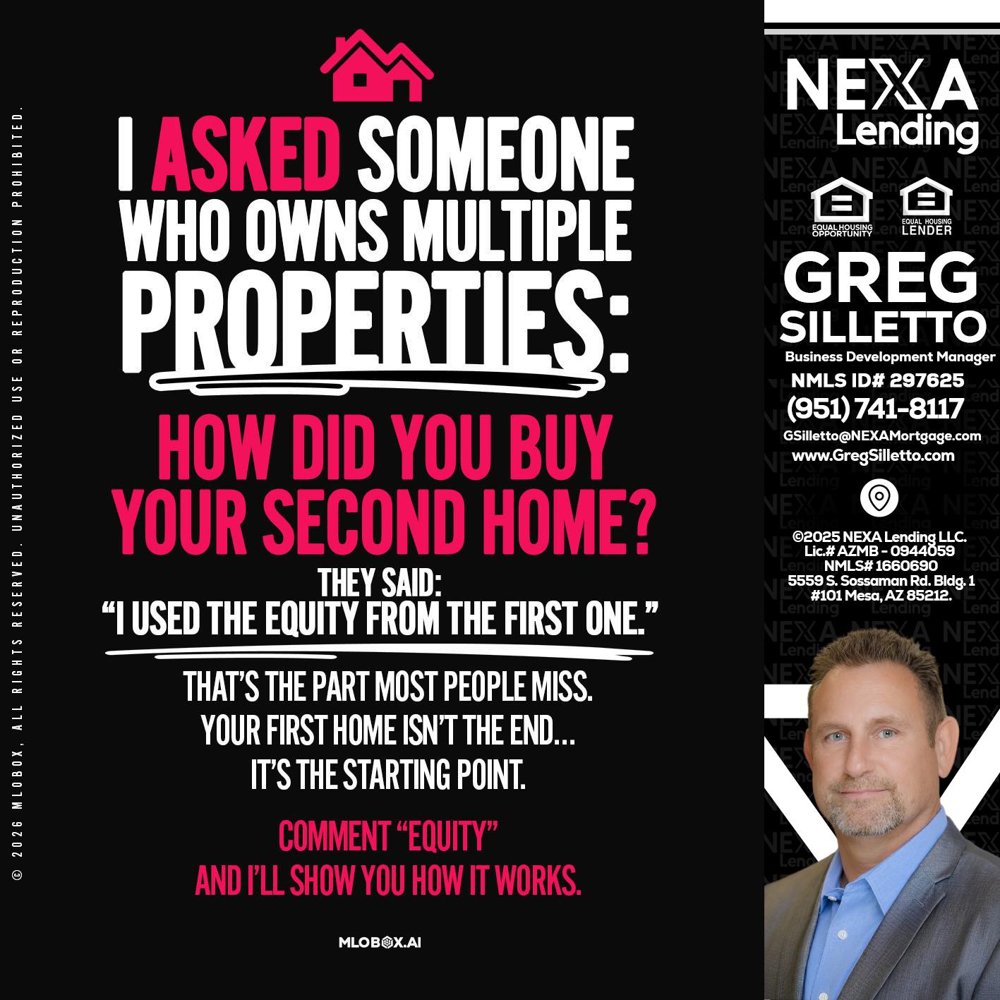 I ASKED SOMEONE - Greg Silletto -Business Development Manager