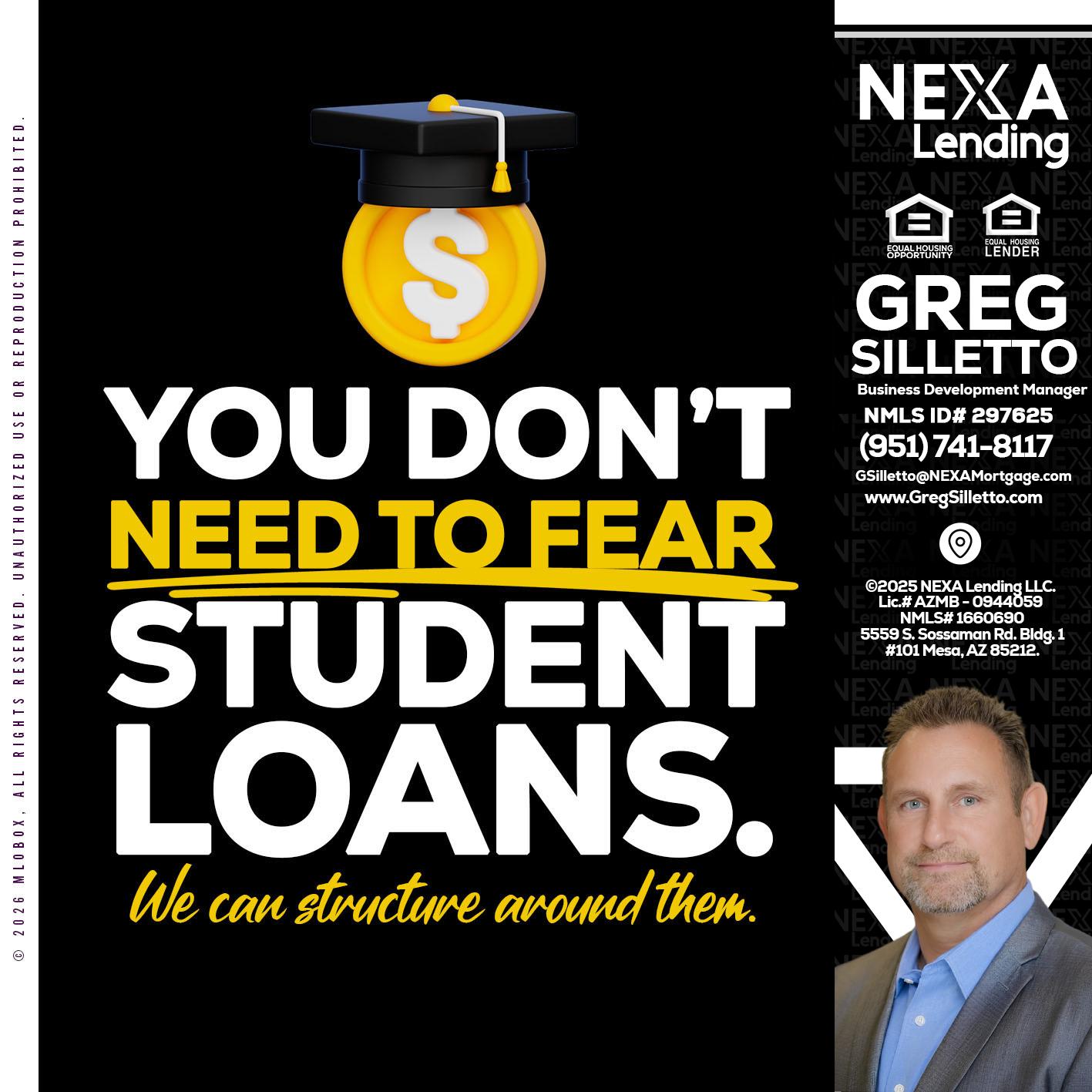 YOU DONT NEED - Greg Silletto -Business Development Manager