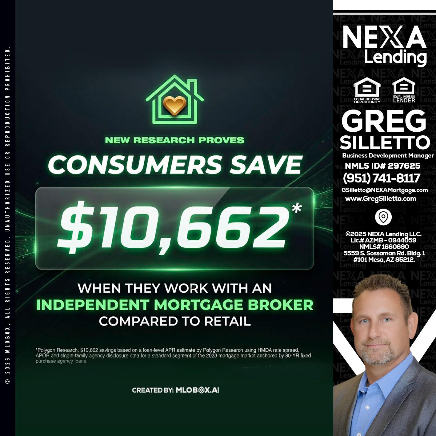 10,662 - Greg Silletto -Business Development Manager