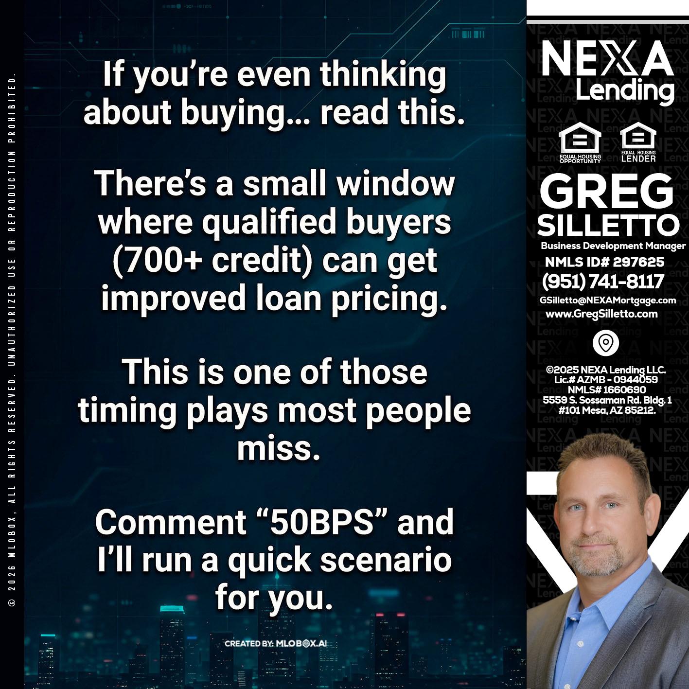 IF YOU EVER - Greg Silletto -Business Development Manager