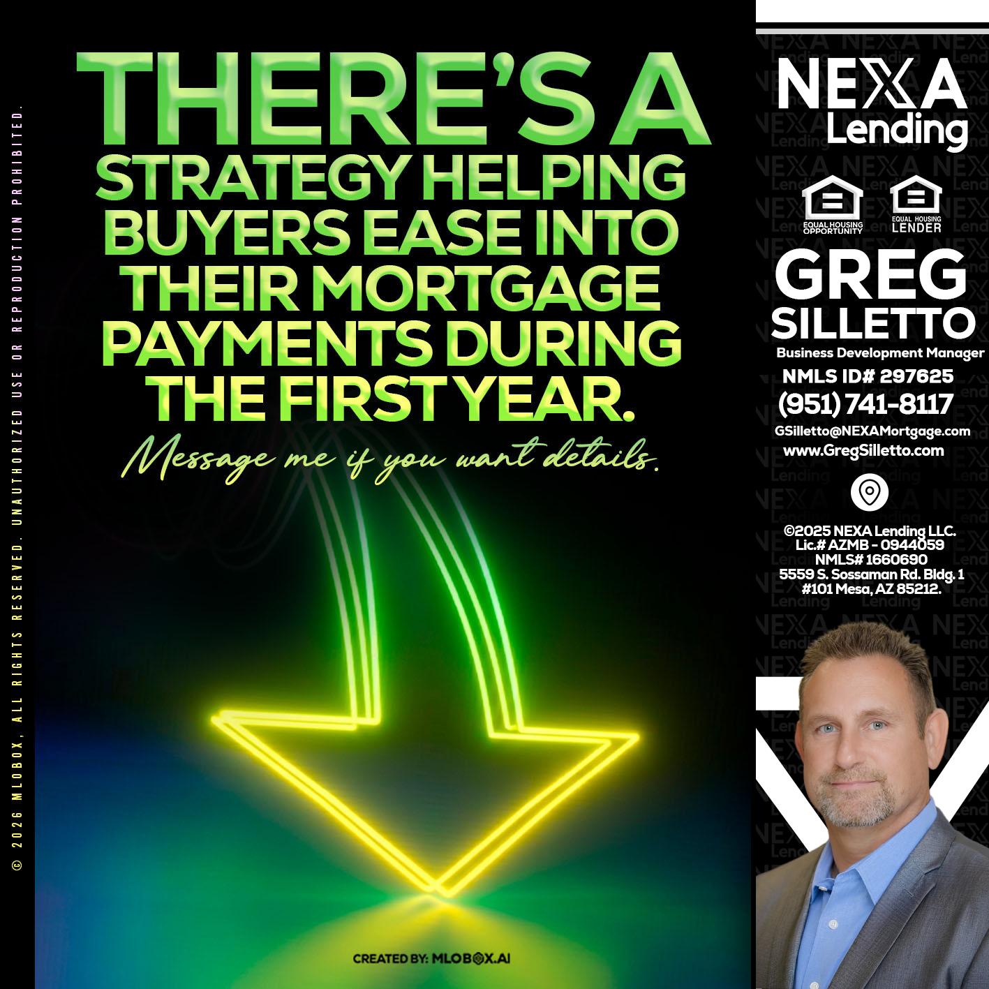 THERES A STATEGY - Greg Silletto -Business Development Manager