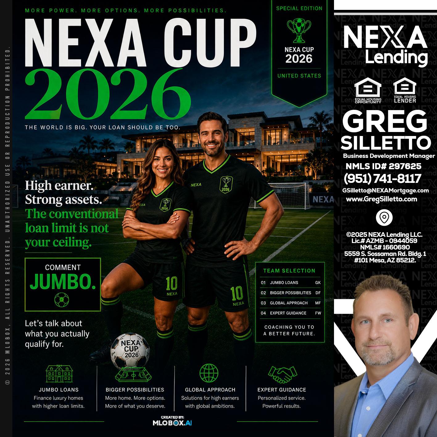 NEXA CUP 2026 - Greg Silletto -Business Development Manager