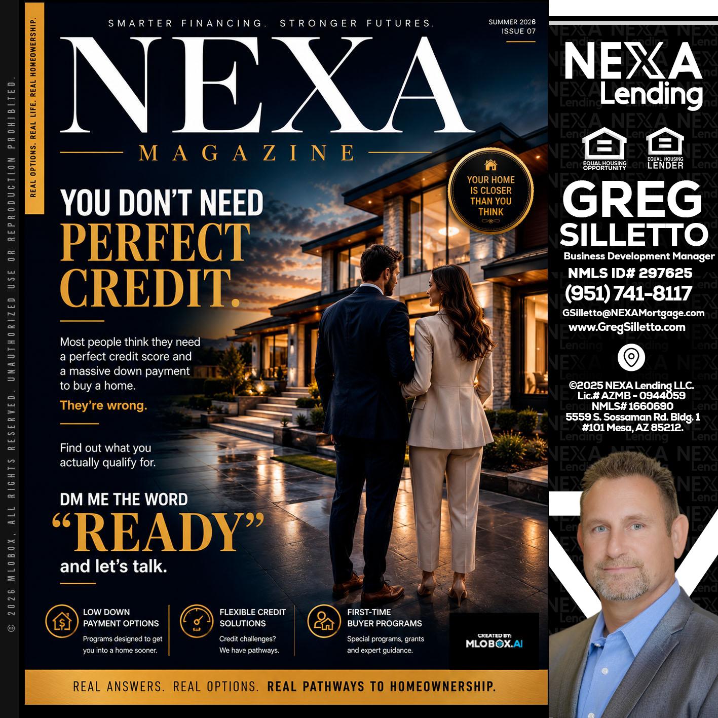 NEXA MAGAZINE - Greg Silletto -Business Development Manager