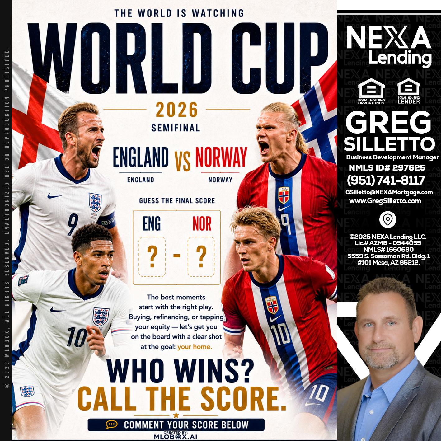 WORLD CUP 2026 - Greg Silletto -Business Development Manager