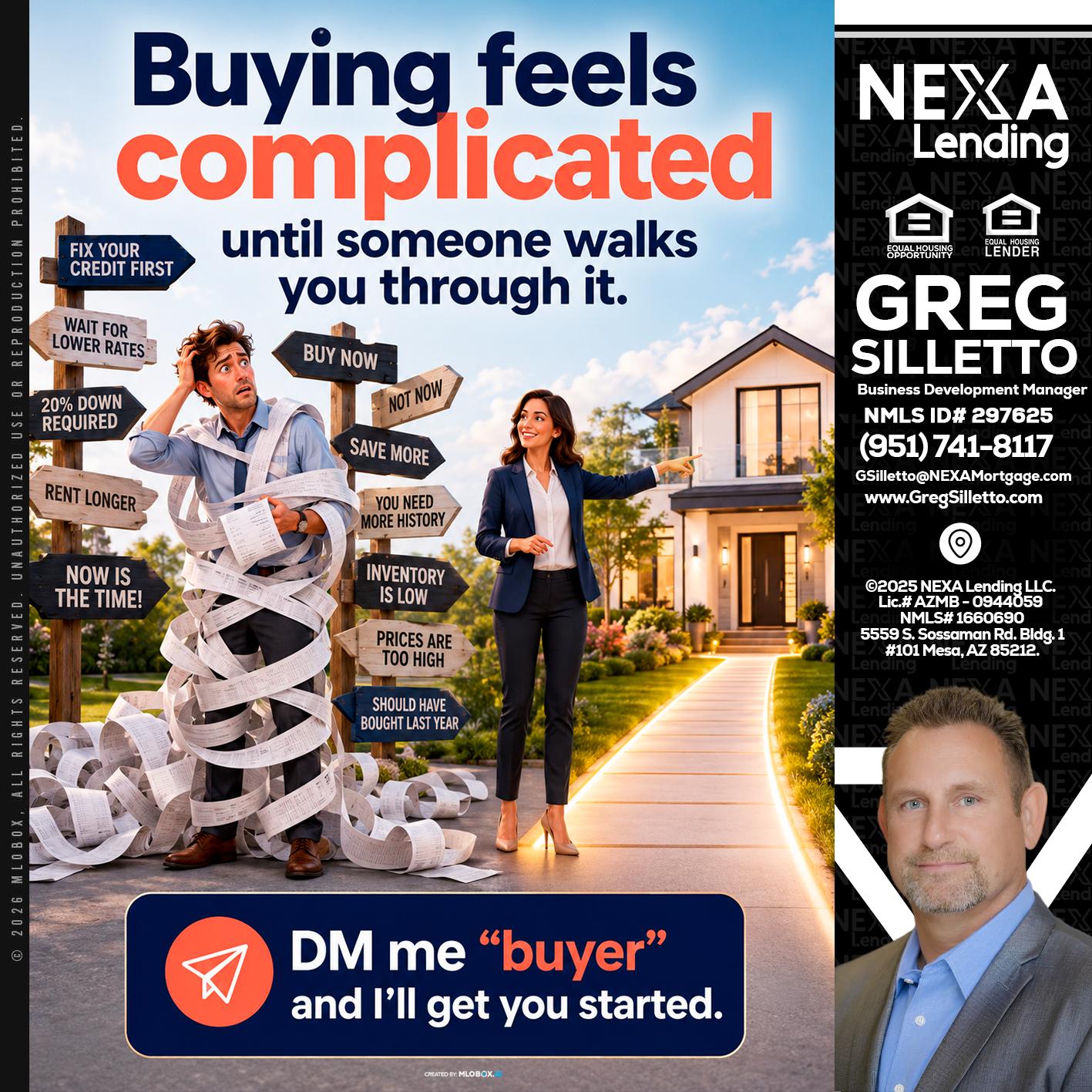 buying feels - Greg Silletto -Business Development Manager