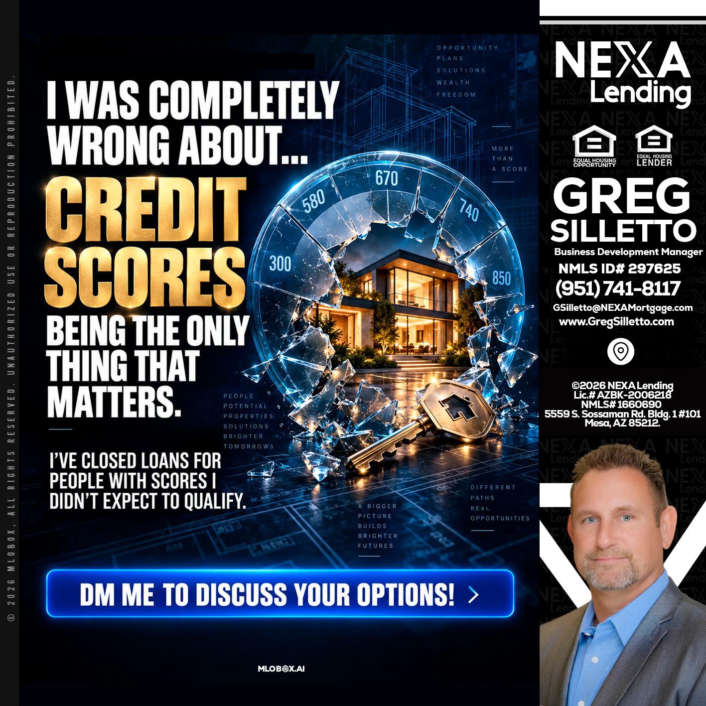 I WAS COMPLETY - Greg Silletto -Business Development Manager
