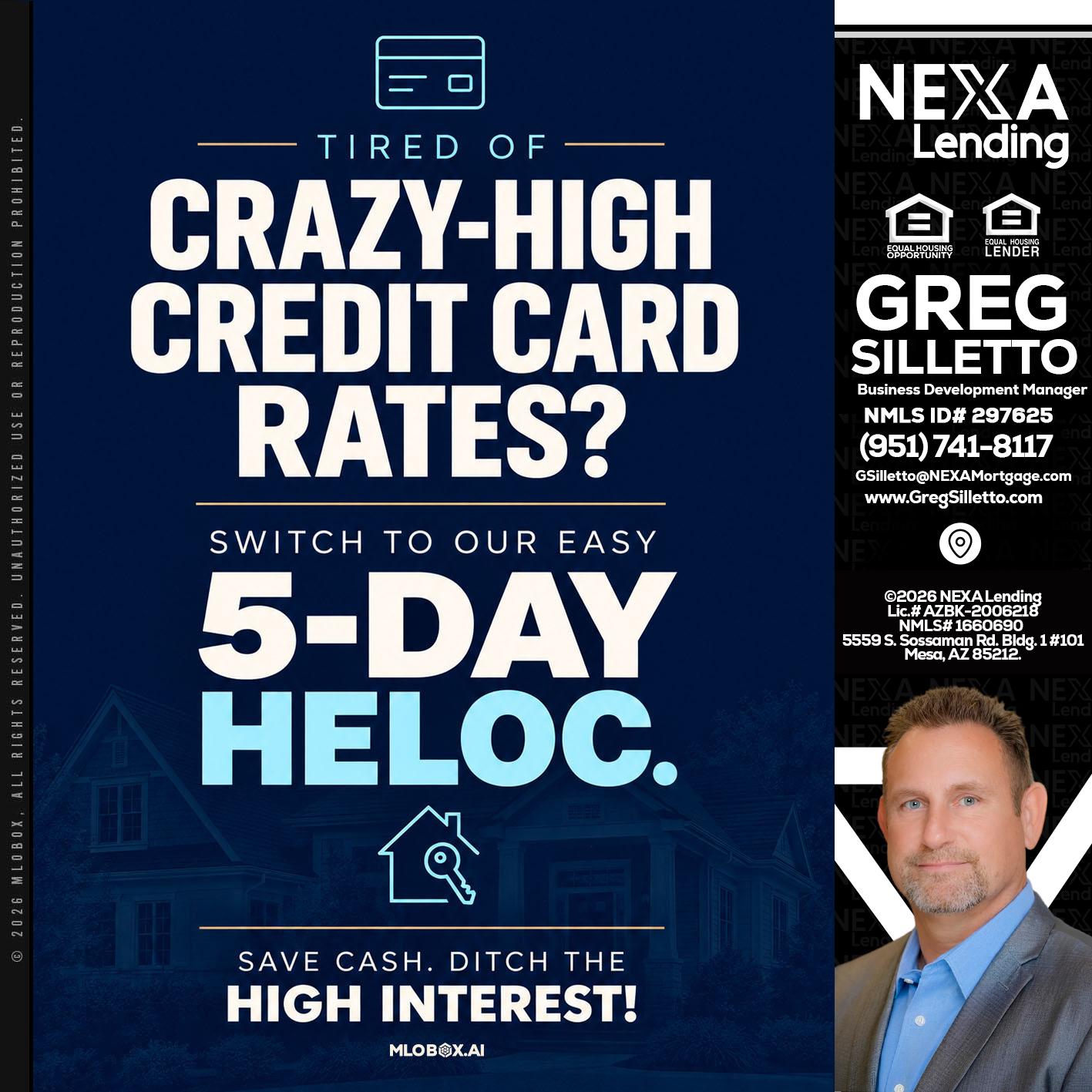 crazy high - Greg Silletto -Business Development Manager