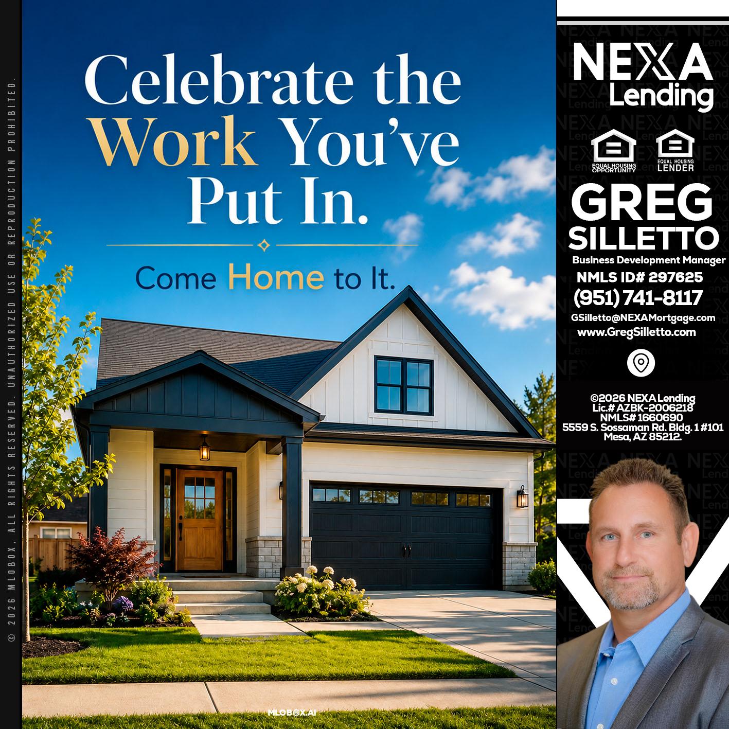 celebrate Labor Day - Greg Silletto -Business Development Manager